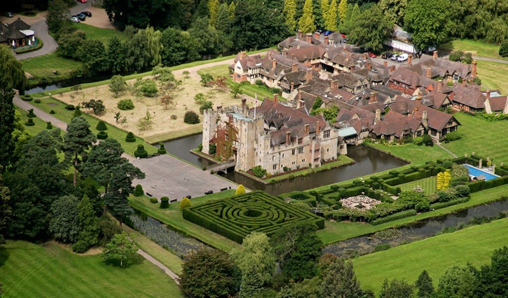 Hever Castle Venue Hire Corporate Mtc Birdseye View 1020X599